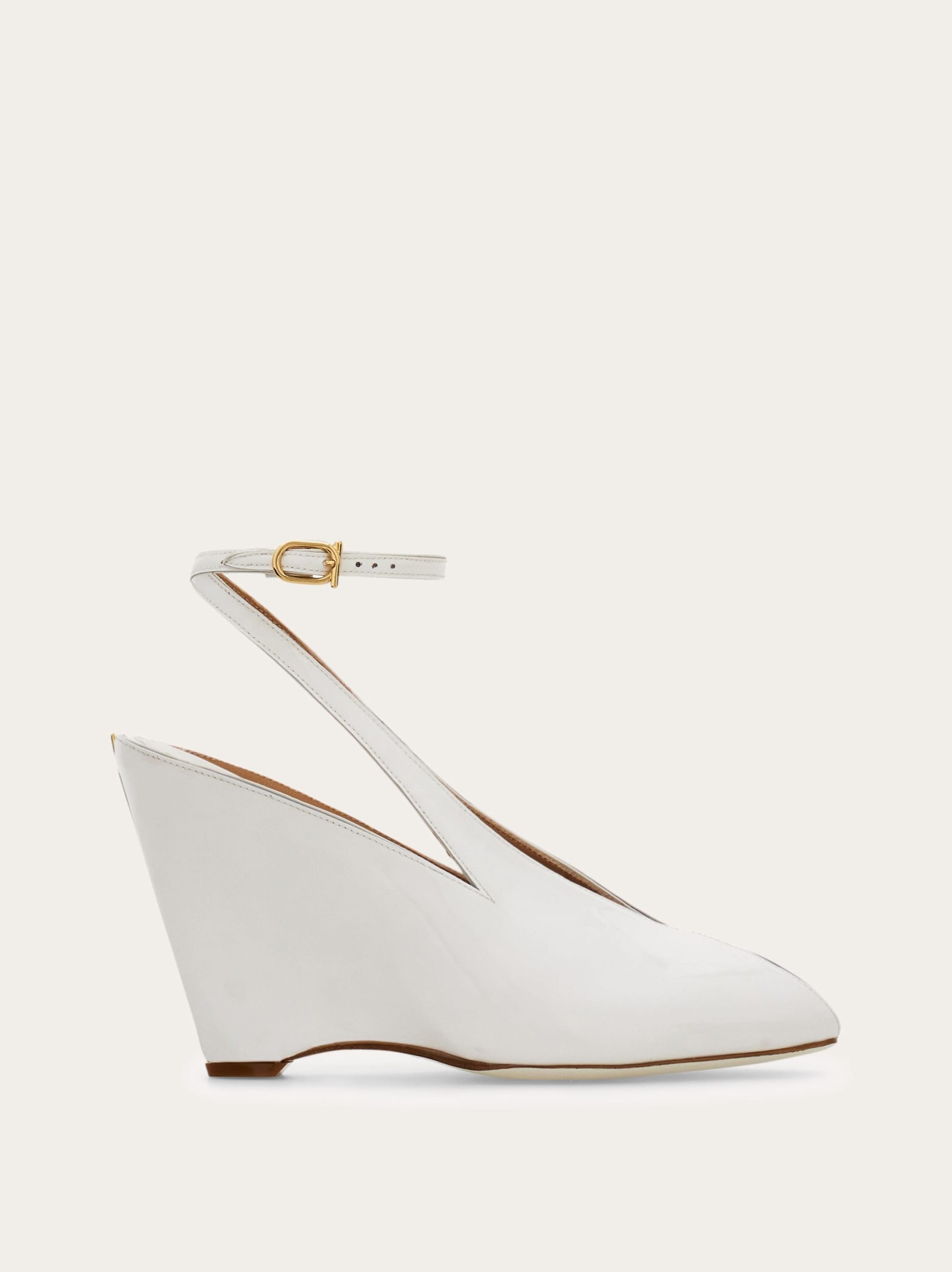 Ferragamo Peep toe wedge sandal - Image 1
